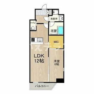 プレジオ神戸WEST【13階】の間取り