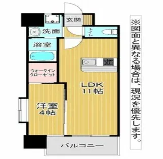 ONE PROJECT三萩野【9階】の間取り
