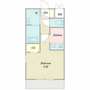 クレセール・タカミ【3階】の間取り