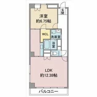 シャルマン高社【5階】の間取り