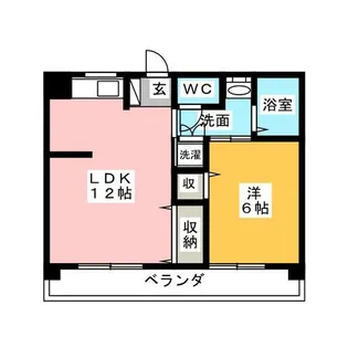 小林ビル【4階】の間取り