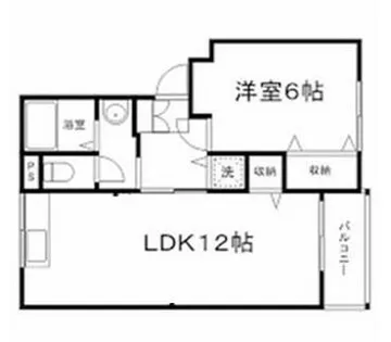 エステートパレスB【302号室】の間取り