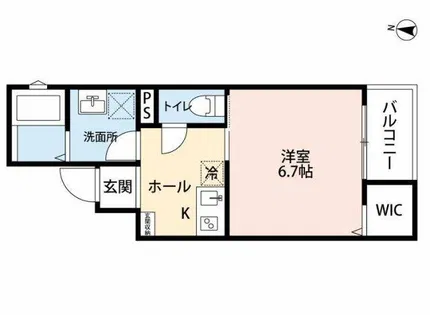 アリエッタ御幸の森【1階】の間取り