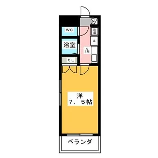 シェリーメゾン【4階】の間取り