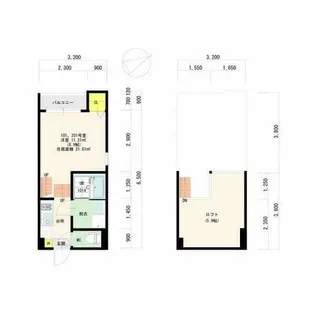 椿家【101号室】の間取り