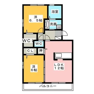 フォレストパーク【3階】の間取り