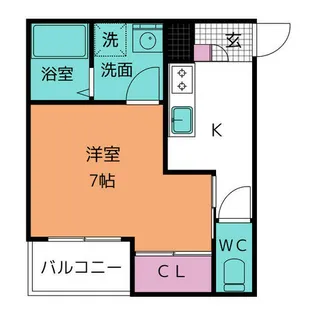 LECOCON半田Ⅵ【2階】の間取り