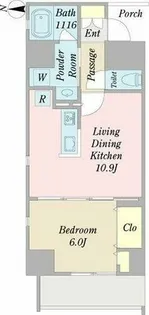 プロシード金山3【4階】の間取り