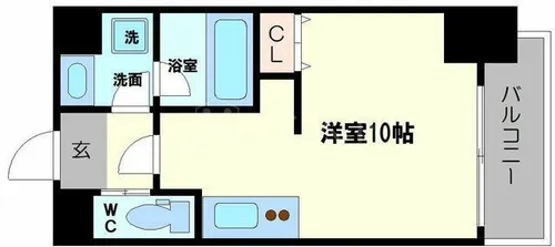 フジボストン【3階】の間取り