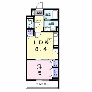 ヒカルサ尼崎神崎町【1階】の間取り