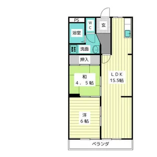 代万ビル【2階】の間取り