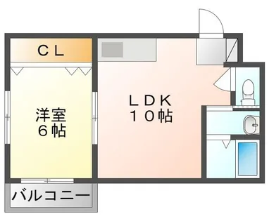 プルミエール千山【2階】の間取り