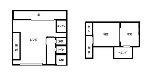 和歌山県和歌山市和歌浦東3丁目【一戸建】の間取り