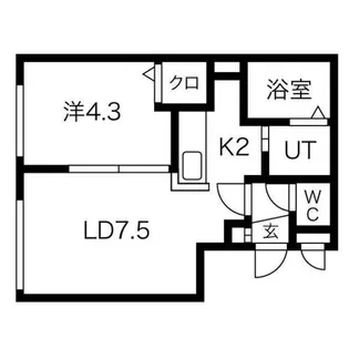 エル フトゥーロ【3階】の間取り