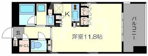ガリレオ新町【10階】の間取り