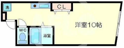 井上ビル【5階】の間取り