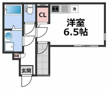 アミュゼ【2階】の間取り