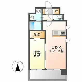 S-FORT大須観音【4階】の間取り