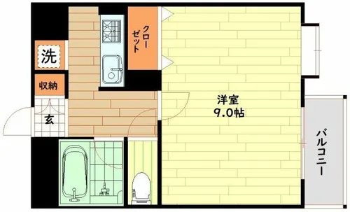 メゾンF【3階】の間取り