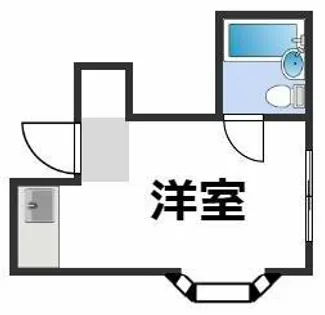 昭和グランドハイツ森之宮【5階】の間取り