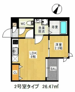 R-smart PONO【1階】の間取り