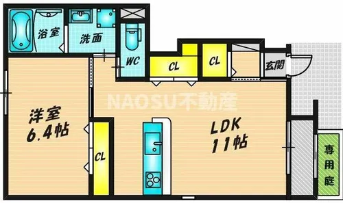 ダンデライオン【1階】の間取り