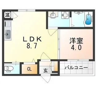 I maison benit【3階】の間取り
