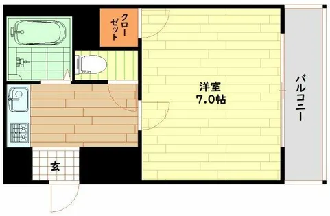 ジュネス永和【3階】の間取り