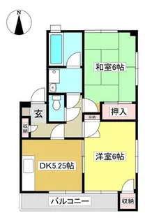 Sumitai形原【301号室】の間取り