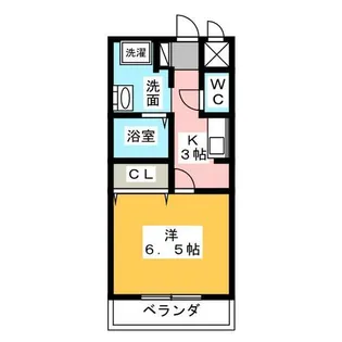 エスポアール寺本【1階】の間取り