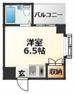 大阪府大阪市東淀川区豊新3丁目【マンション】の間取り
