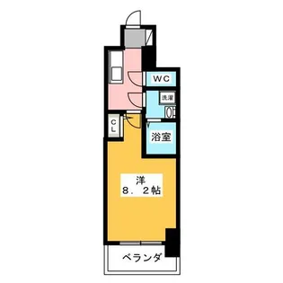 エスリード新栄プライム【9階】の間取り