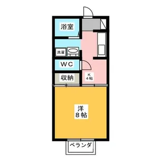 エコタウン柏森【2階】の間取り
