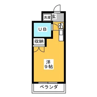 ラフィネ浜【6階】の間取り