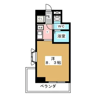 La Douceur新栄【11階】の間取り