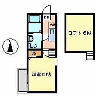 プランタン白金【1階】の間取り