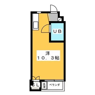 東山レジデンス【4階】の間取り