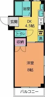 フライハイト2【3階】の間取り