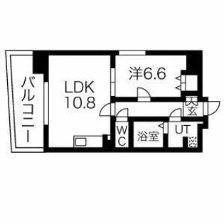 La Facade【2階】の間取り