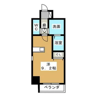 アレーヌコート金山【6階】の間取り