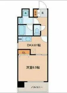 エイペックス梅田東Ⅱ【4階】の間取り