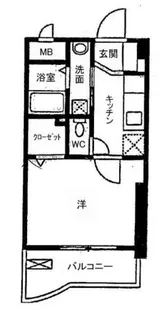 ボニート到津【1階】の間取り