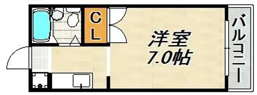 NTB-2【4階】の間取り