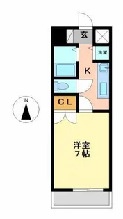 リエス伏見【7階】の間取り