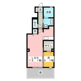 銀杏【1階】の間取り