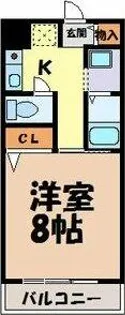 八晃ビル【3階】の間取り