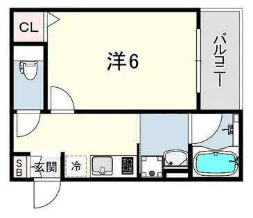 AXIS 明石【3階】の間取り