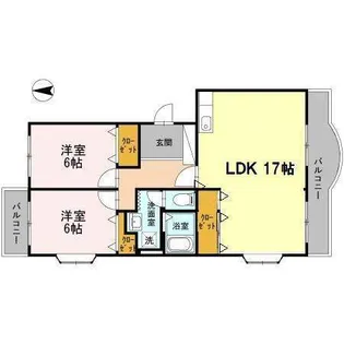 葵マンション【3階】の間取り