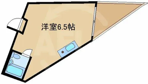 プラス九条【5階】の間取り