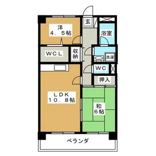 第3寺尾ビル【1階】の間取り